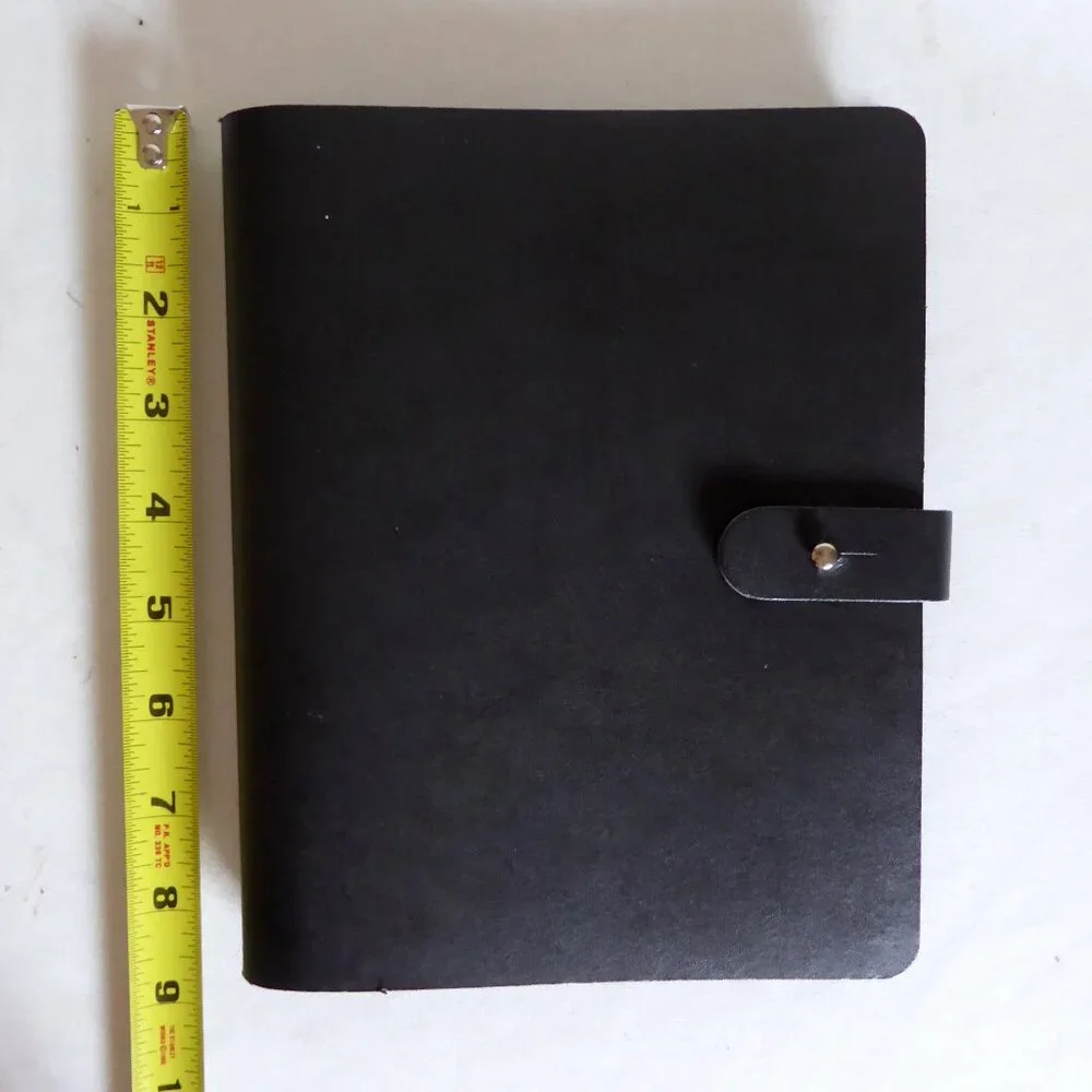 NEW PRAT PARIS PAMPA LEATHER PRESENTATION PORTFOLIO BOOK SHEET PROTECTOR CASE